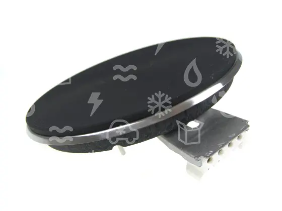 plotna litinová d = 180 mm, 1500 W, rámeček 4 mm